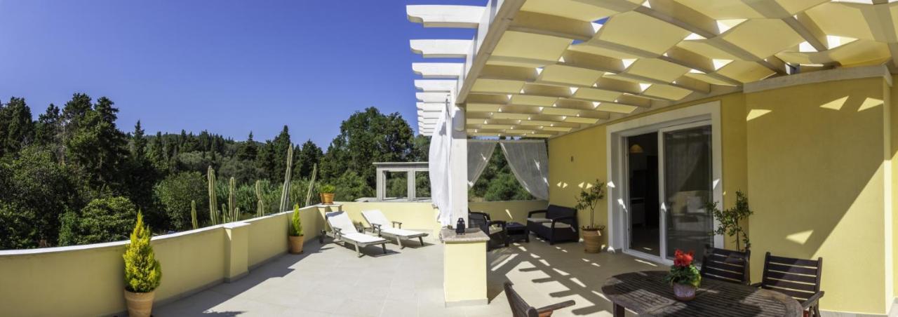 Miltiadis Apartments Spiti Miltiadis Agios Georgios Pagon Esterno foto